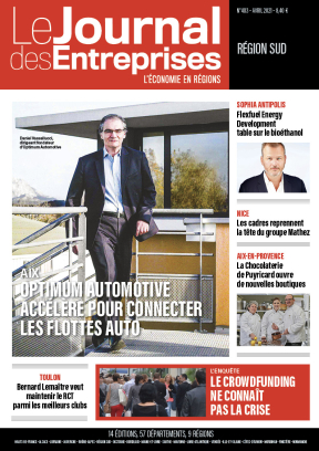 Aix - Optimum Automotive accélère pour connecter les flottes auto - Le Journal des Entreprises Région Sud - AVRIL 2021