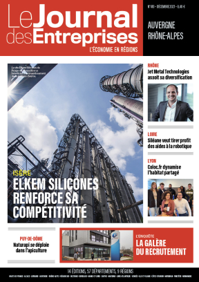 Elkem Silicones renforce sa compétitivité - Le Journal des Entreprises Auvergne Rhône-Alpes - Décembre 2021