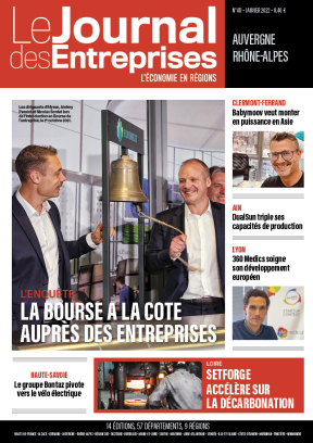 L'enquête - La Bourse a la côte auprès des entreprises - Le Journal des Entreprises Auvergne Rhône-Alpes - Janvier 2022