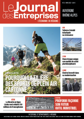 L'enquête - Pourquoi la filière des sports de plein air cartonne - Le Journal des Entreprises Auvergne Rhône-Alpes - Mars 2022
