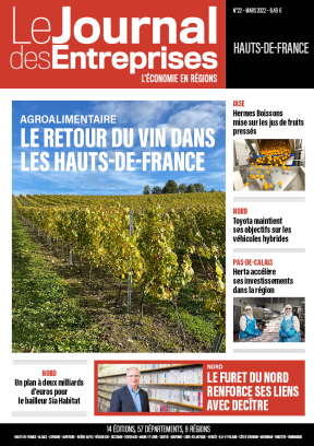 Agroalimentaire - Le retour du vin dans les Hauts-de-France - Le Journal des Entreprises Hauts-de-France - Mars 2022