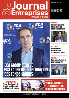 ECA Group se rêve en leader de l'exploration des fonds marins - Le Journal des Entreprises Région Sud - Avril 2022