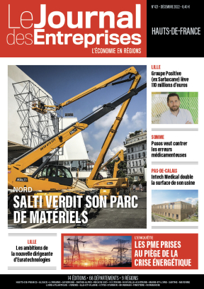 Salti verdit son parc de matériels - Le Journal des Entreprises Hauts-de-France - Décembre 2022