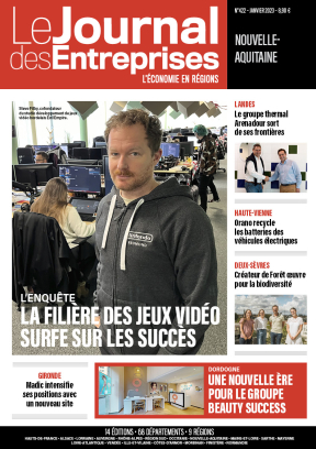 L'Enquête : La filière des jeux vidéo surfe sur les succès - Le Journal des Entreprises Nouvelle-Aquitaine - Janvier 2023