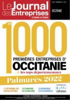 Le palmarès des entreprises régionales de 2022 - Le Journal des Entreprises Occitanie - Hors-Série Palmarès